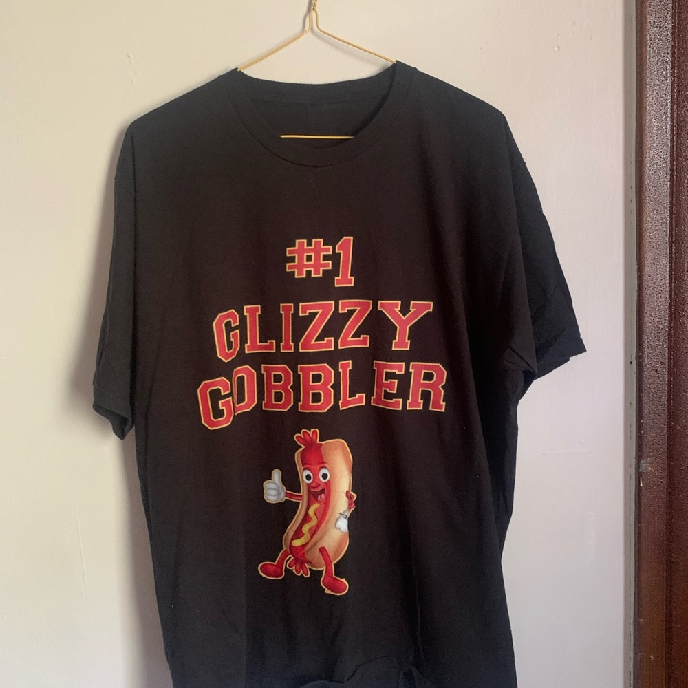Unisex Black #1 Glizzy Gobbler T-Shirt